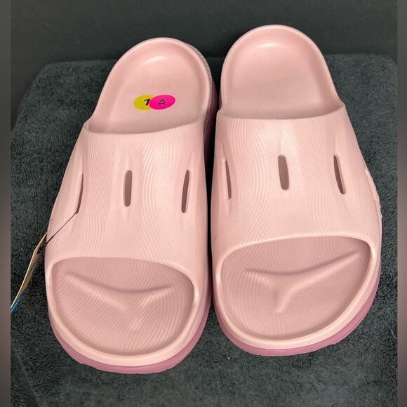 Hoka Ora Recovery Slide 3  Comfort Sandals Mens Size 14 New Color Salmon - Picture 7 of 9